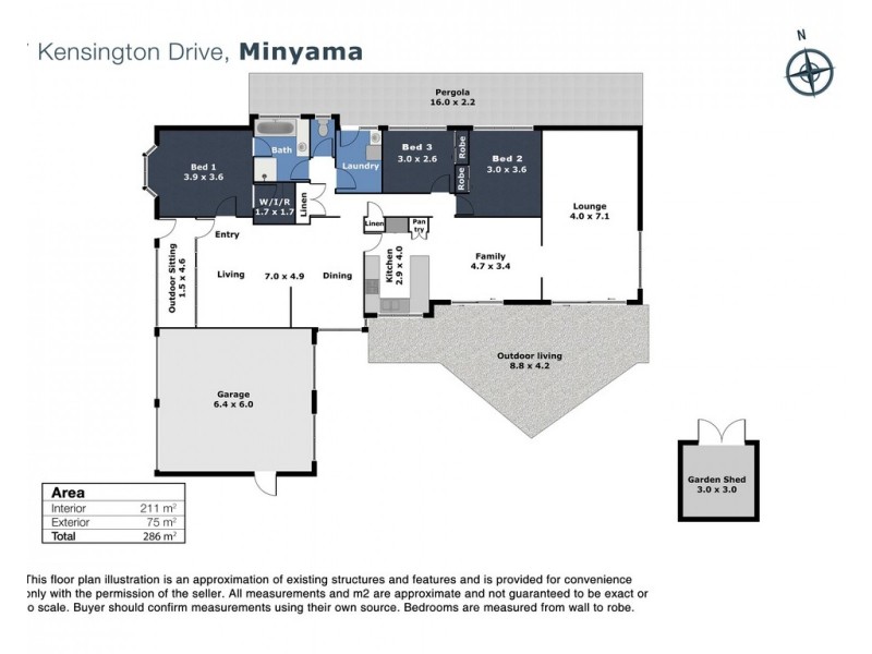 7 Kensington Drive, Minyama QLD 4575 Floorplan
