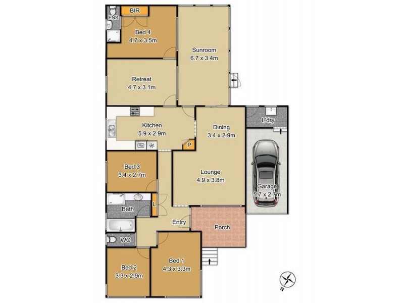 12 Baulkham Hills Road, Baulkham Hills NSW 2153 Floorplan