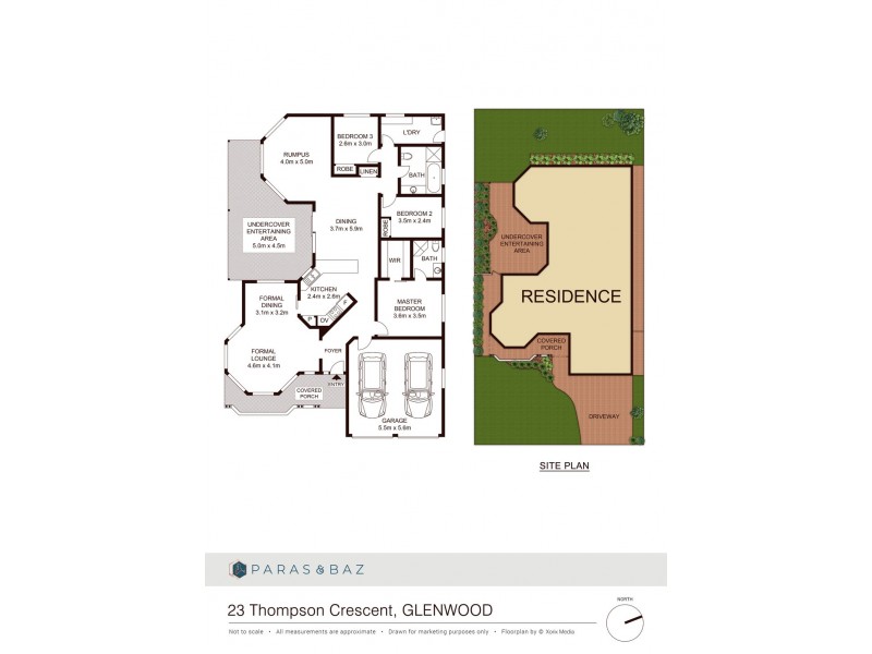 23 Thompson Crescent, Glenwood NSW 2768 Floorplan