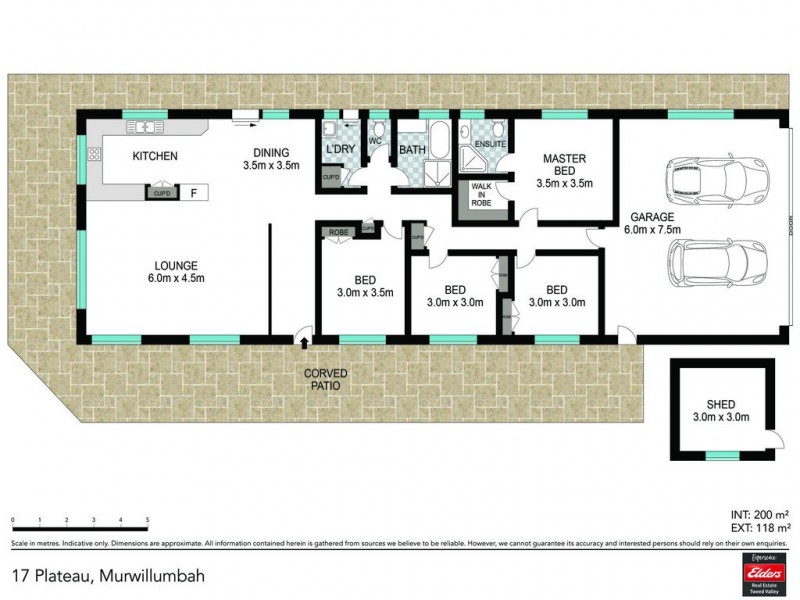 17 THE PLATEAU, Murwillumbah NSW 2484 Floorplan