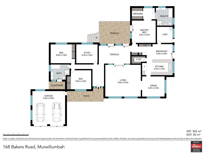 168 BAKERS ROAD, Dunbible NSW 2484 Floorplan