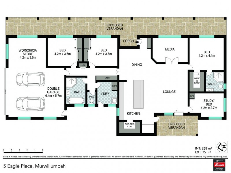 5 EAGLE PLACE, Dunbible NSW 2484 Floorplan