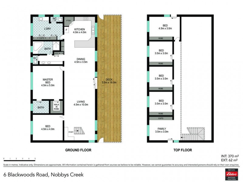 6 Blackwoods Road, Nobbys Creek NSW 2484 Floorplan