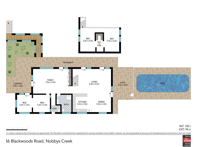 146 BLACKWOODS ROAD, Nobbys Creek NSW 2484 Floorplan