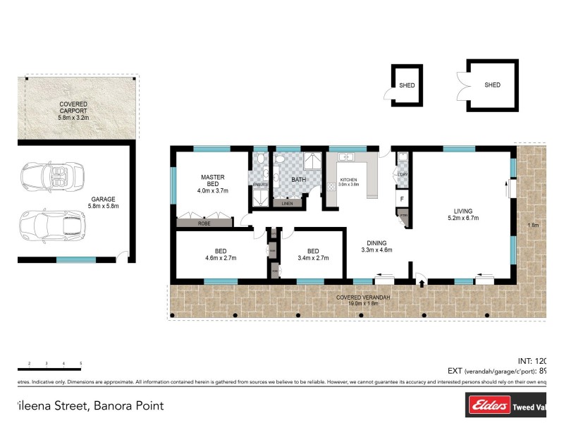 23 Pileena Street, Banora Point NSW 2486 Floorplan