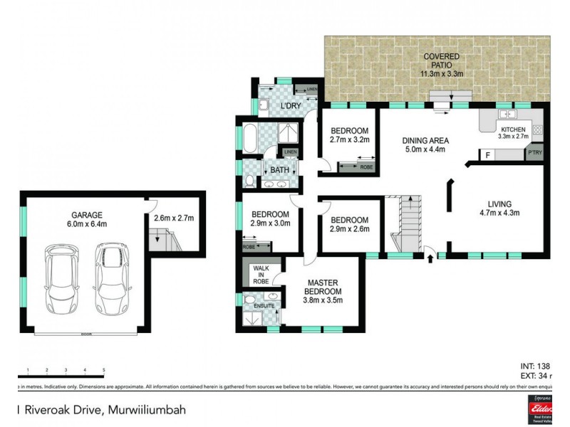 11 RIVEROAK DRIVE, Murwillumbah NSW 2484 Floorplan