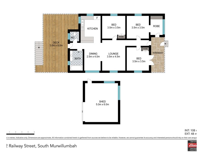 12 RAILWAY STREET, South Murwillumbah NSW 2484 Floorplan