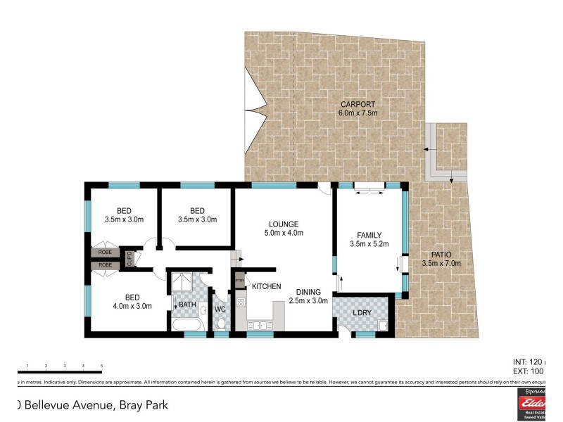 20 BELLEVUE AVENUE, Bray Park NSW 2484 Floorplan