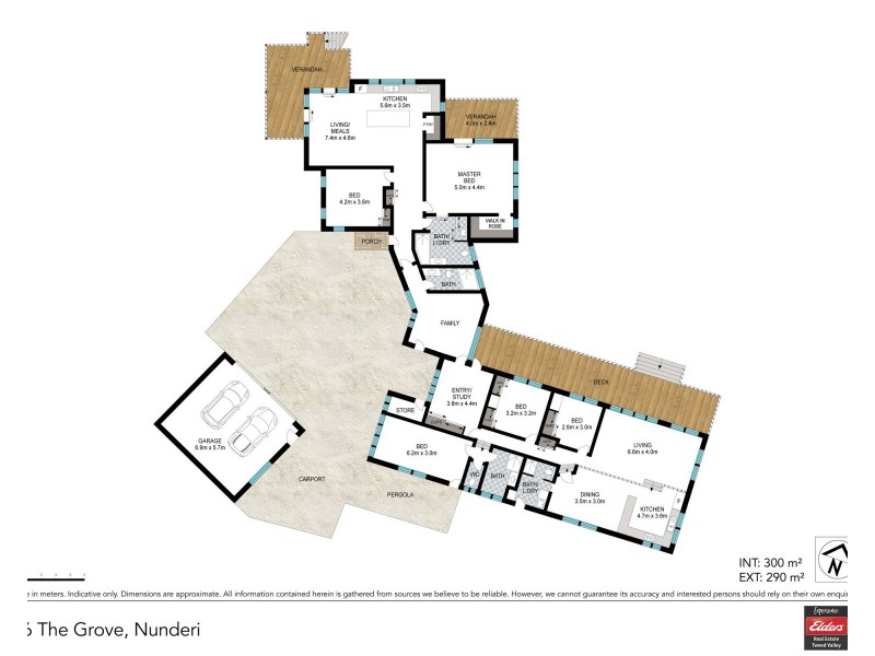 46 THE GROVE, Nunderi NSW 2484 Floorplan