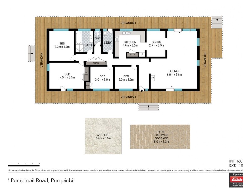 72 SOUTH PUMPENBIL ROAD, Pumpenbil NSW 2484 Floorplan