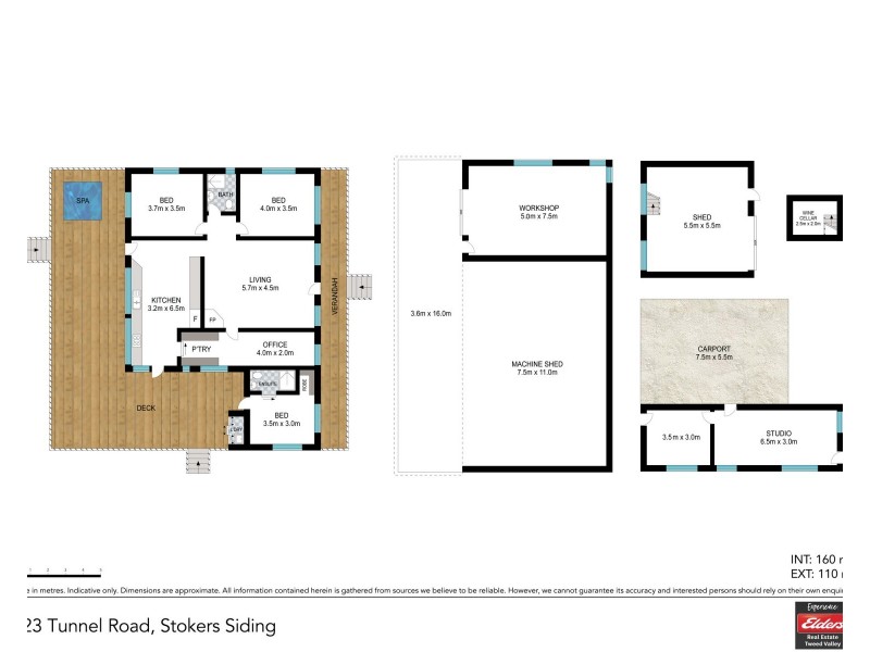 123 TUNNEL ROAD, Stokers Siding NSW 2484 Floorplan