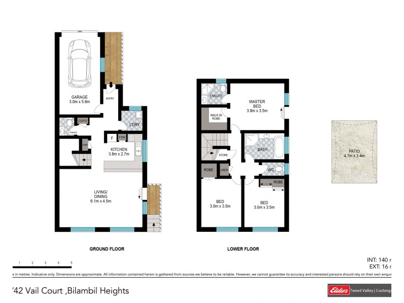 1/42 Vail Court, Bilambil Heights NSW 2486 Floorplan