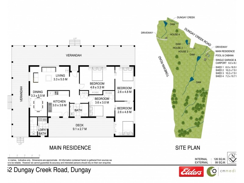 152 DUNGAY CREEK ROAD, Dungay NSW 2484 Floorplan