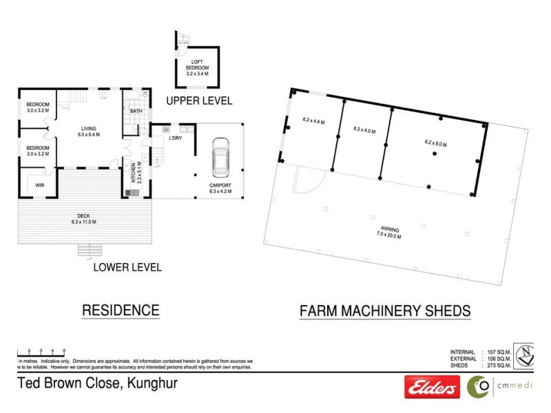 6 TED BROWN CLOSE, Kunghur NSW 2484 Floorplan