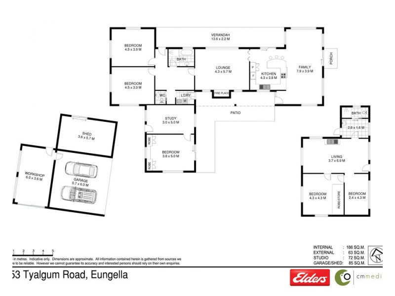 853 TYALGUM ROAD, Eungella NSW 2484 Floorplan