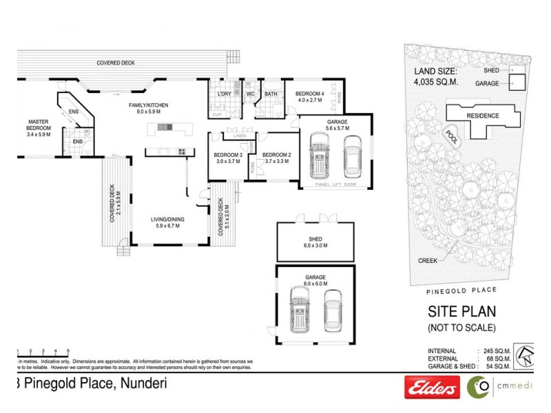 18 PINEGOLD PLACE, Nunderi NSW 2484 Floorplan