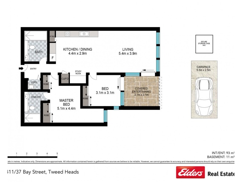 411/37 Bay Street, Tweed Heads NSW 2485 Floorplan