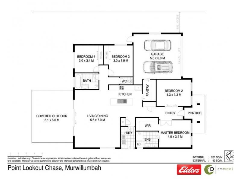 4 POINT LOOKOUT CHASE, Murwillumbah NSW 2484 Floorplan