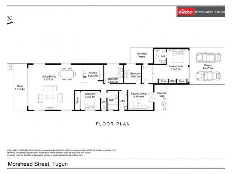 3 Morshead Street, Tugun QLD 4224 Floorplan