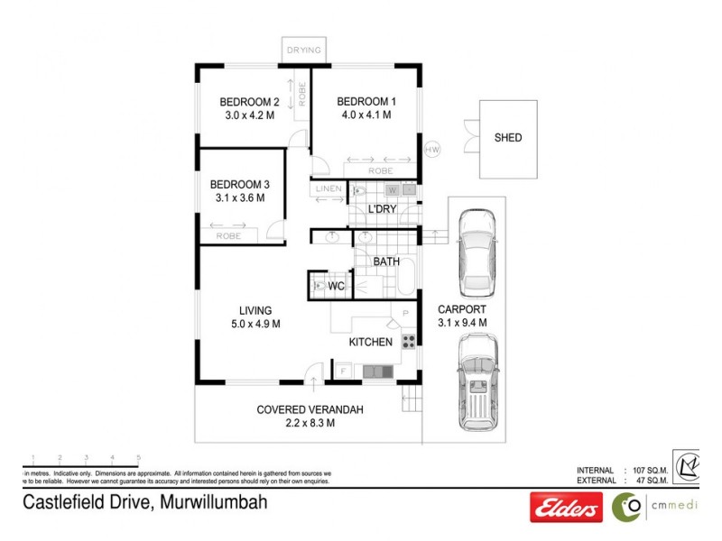 8 Castle Field Drive, Murwillumbah NSW 2484 Floorplan