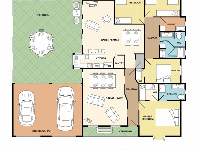 3 Mulkra Court, Port Vincent SA 5581 Floorplan
