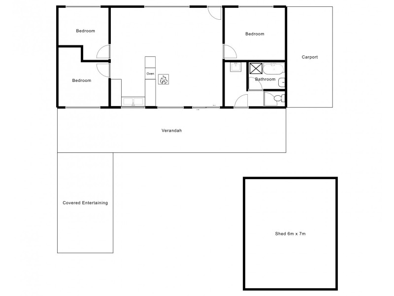 3 HARDY STREET, Port Vincent SA 5581 Floorplan