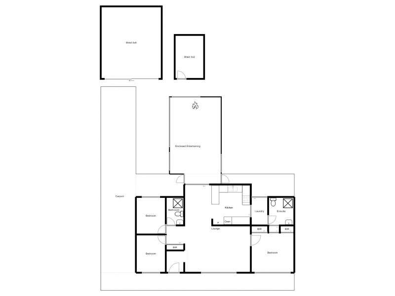 5 BENNETT STREET, Port Vincent SA 5581 Floorplan