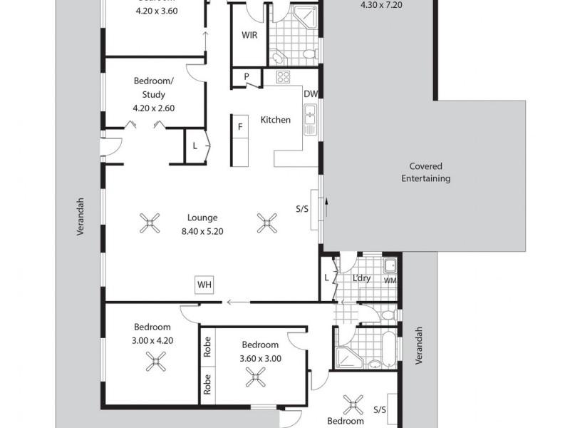6450 ST VINCENT HIGHWAY, Edithburgh SA 5583 Floorplan