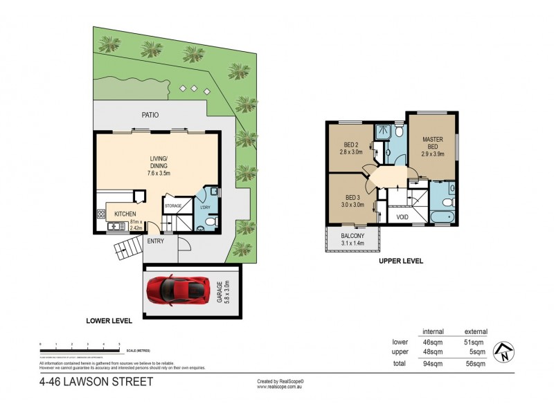 4/46 Lawson Street, Morningside QLD 4170 Floorplan