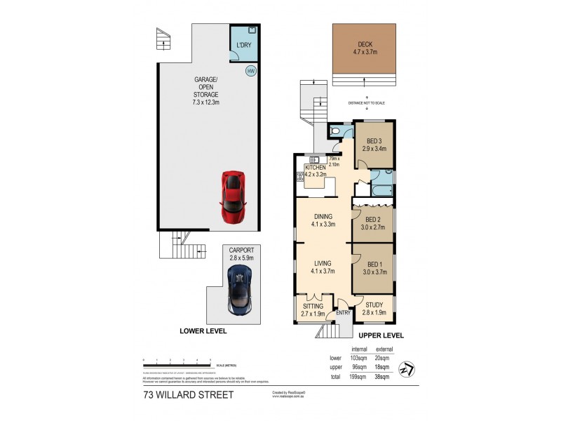 73 Willard Street, Carina Heights QLD 4152 Floorplan