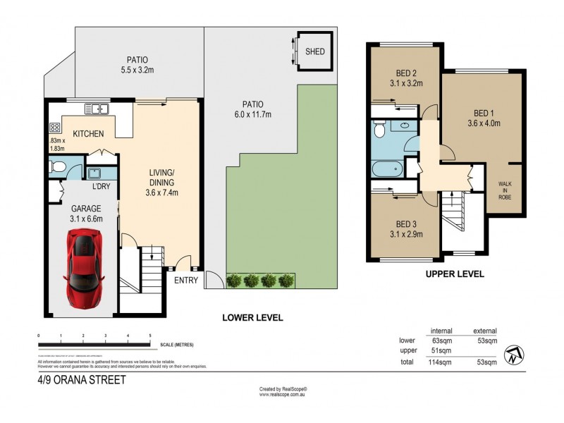 4/9 Orana Street, Carina QLD 4152 Floorplan