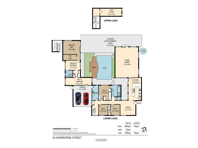 34 Sherborne Street, Carindale QLD 4152 Floorplan