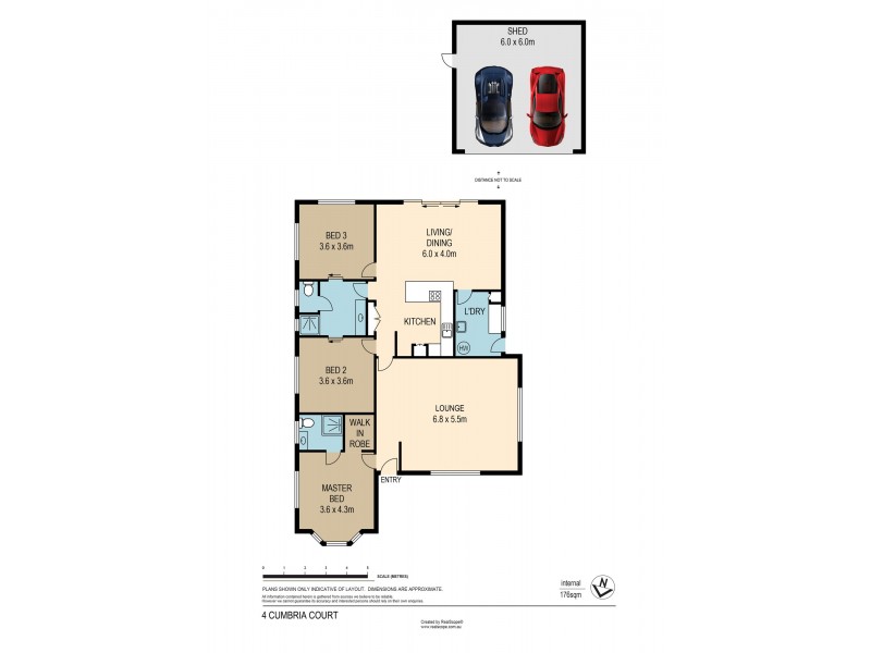 4 Cumbria Court, Belmont QLD 4153 Floorplan