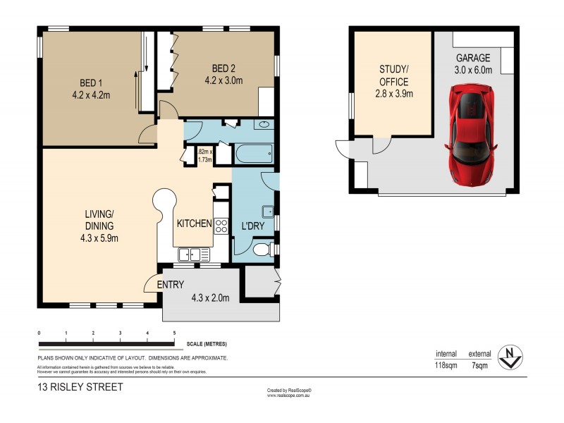 13 Risley Street, Carina QLD 4152 Floorplan