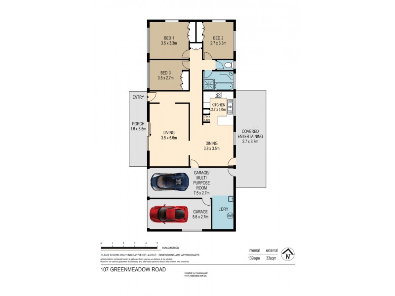 107 Greenmeadow Road, Mansfield QLD 4122 Floorplan
