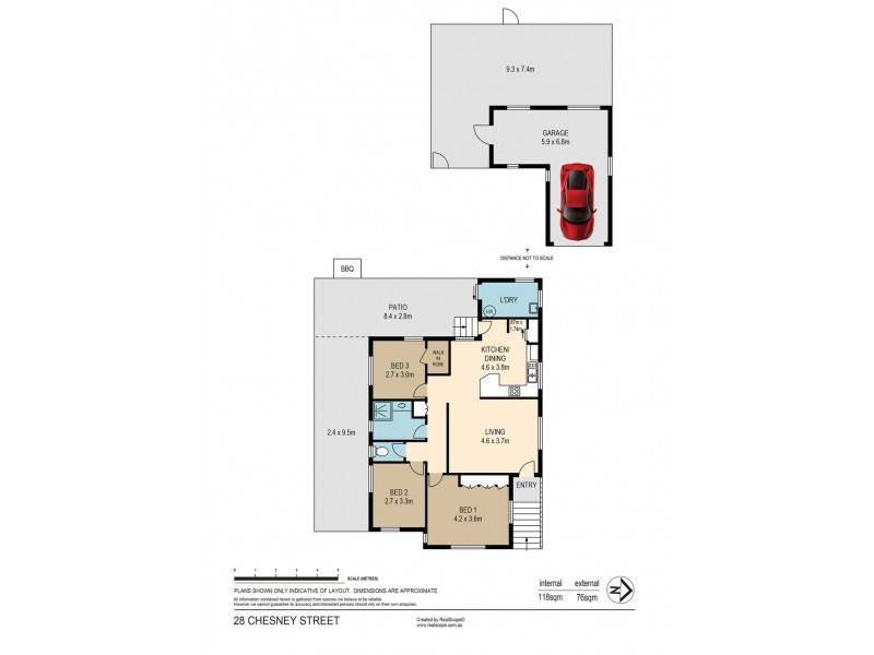 28 Chesney Street, Carina QLD 4152 Floorplan