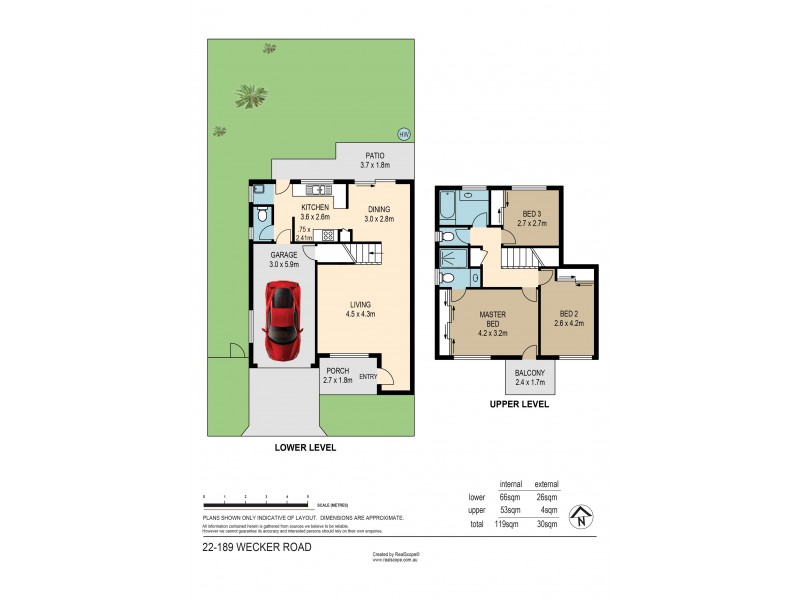 22/189 Wecker Road, Mansfield QLD 4122 Floorplan