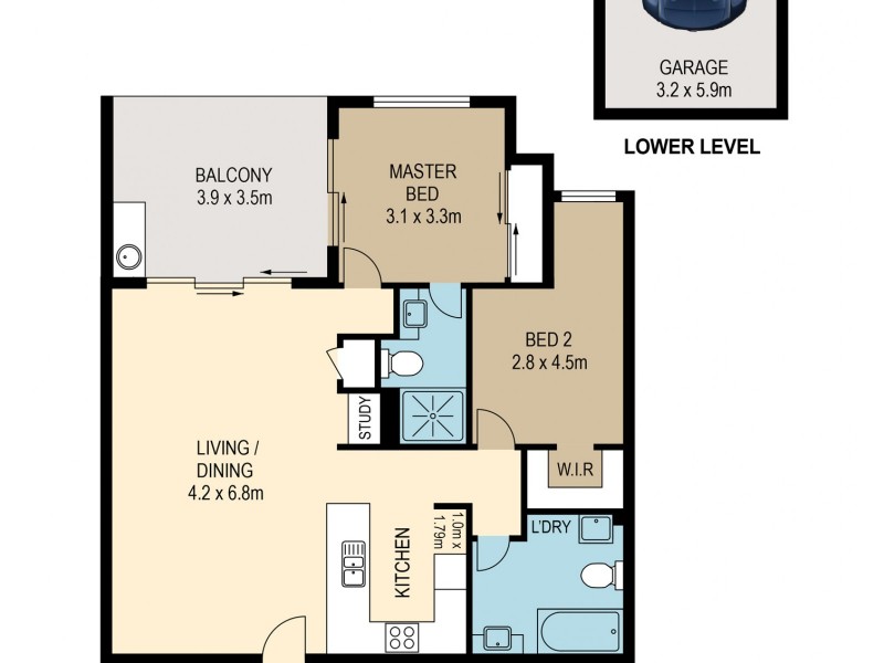 12/11-15 Adelaide Street, Carina QLD 4152 Floorplan