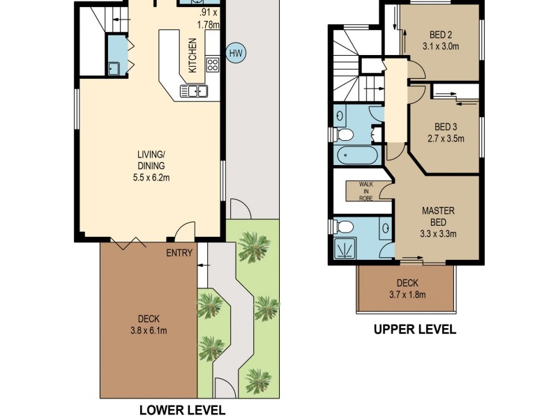 2/287 Riding Road, Balmoral QLD 4171 Floorplan