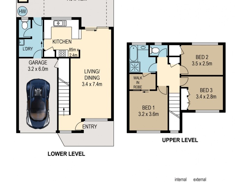11/79 Cambridge Street, Carina Heights QLD 4152 Floorplan