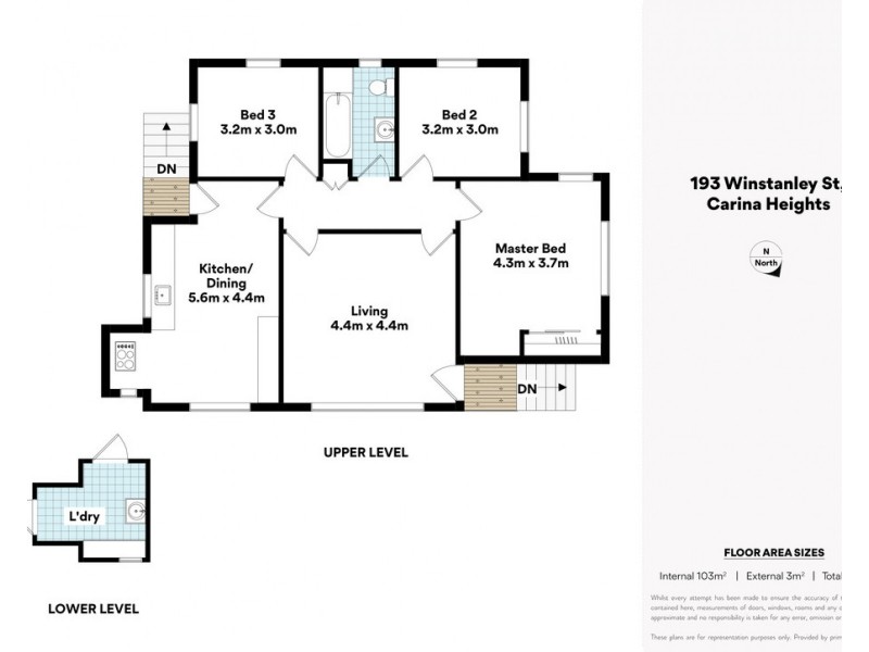 193 Winstanley Street, Carina Heights QLD 4152 Floorplan