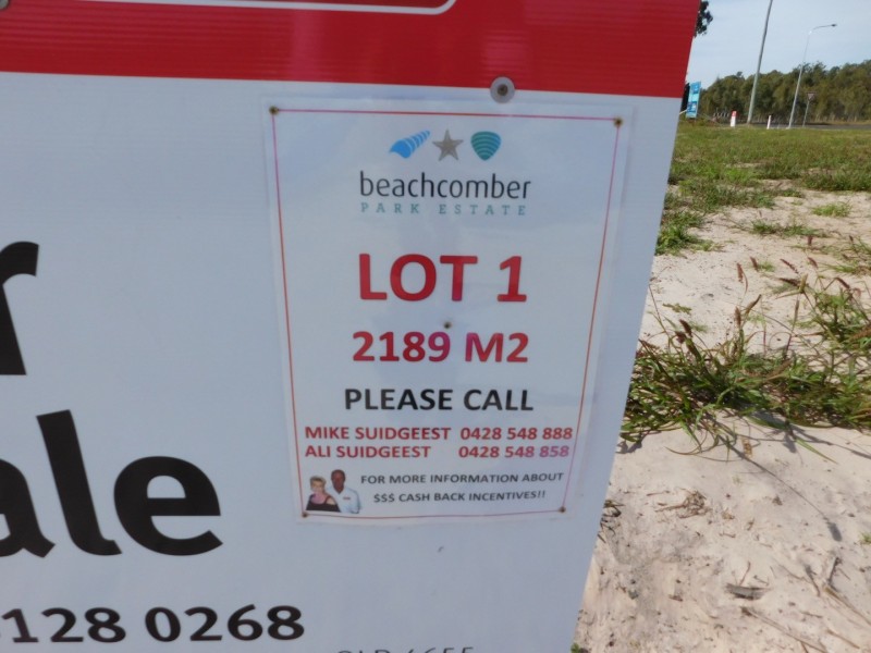 Lot 1 Beachcomber Way, Toogoom QLD 4655