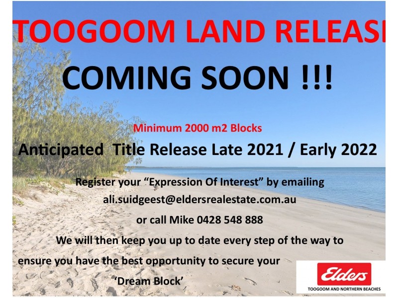 Lot 72 Carkeet Road, Toogoom QLD 4655