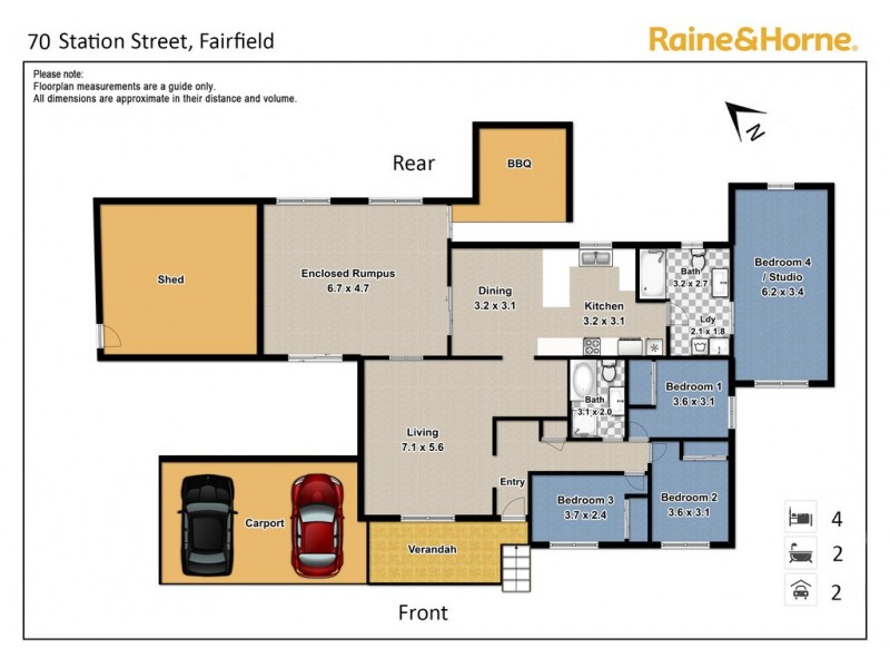 70 STATION STREET, Fairfield Heights NSW 2165 Floorplan