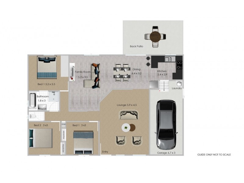 9 Bradfield Drive, Brassall QLD 4305 Floorplan