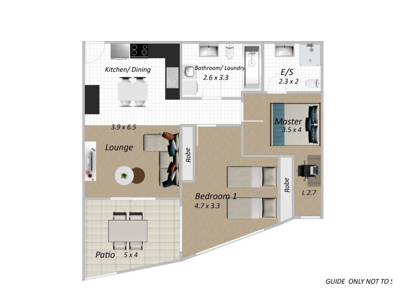 Unit 202/11 Ellenborough Street, Woodend QLD 4305 Floorplan