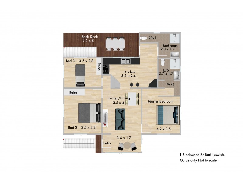 1 Blackwood Street, East Ipswich QLD 4305 Floorplan