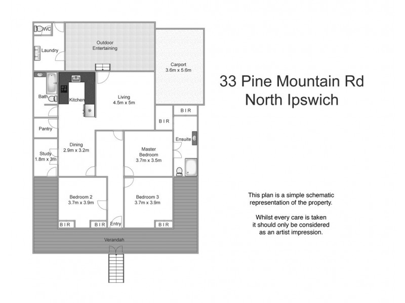 33 Pine Mountain Road, North Ipswich QLD 4305 Floorplan