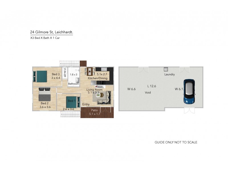 24 Gilmore Street, Leichhardt QLD 4305 Floorplan