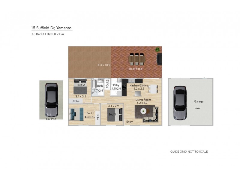 15 Suffield Drive, Yamanto QLD 4305 Floorplan